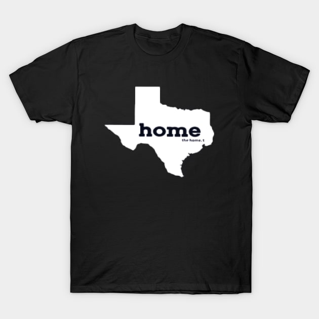 Home Tee Shark Texas Home T-Shirt by Saad Store 